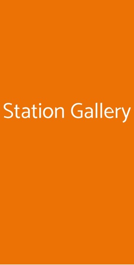 Station Gallery, Rosignano Marittimo