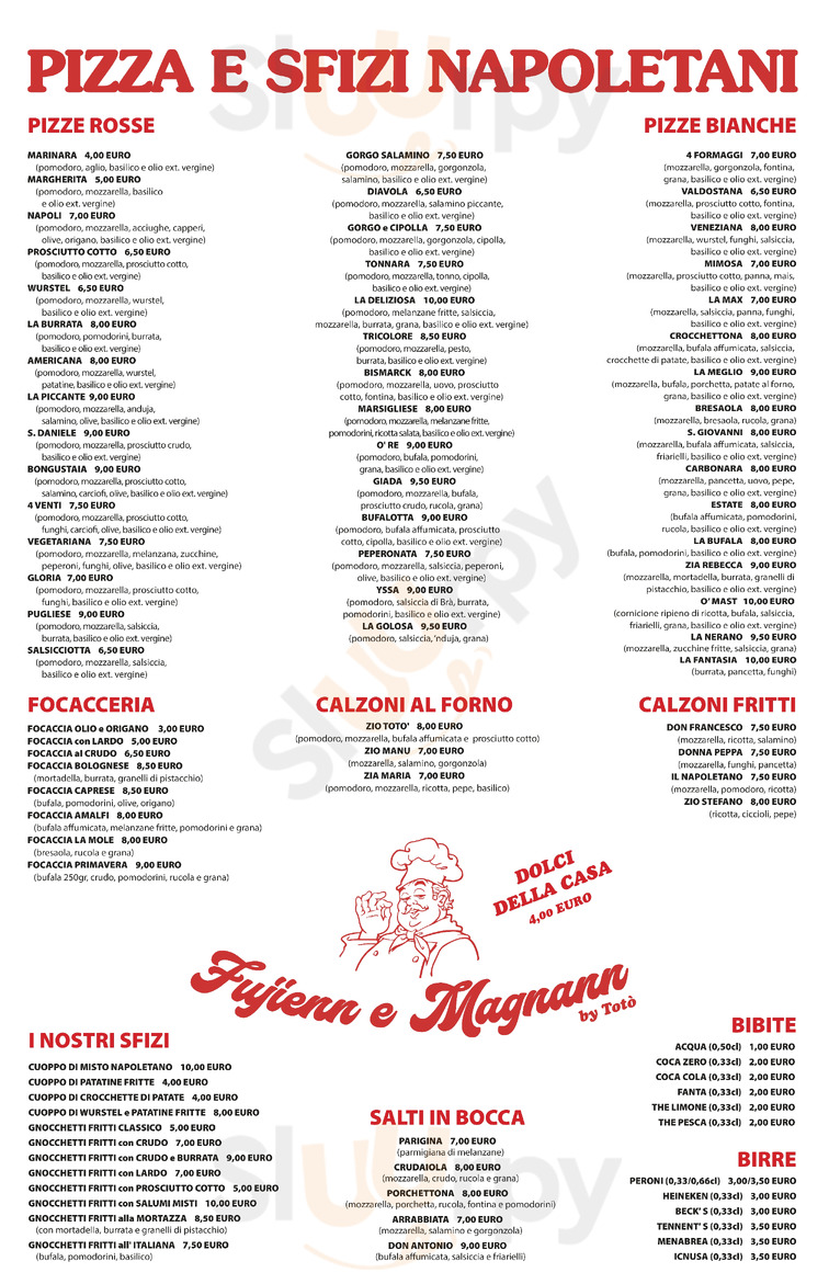 Fujienn E Magnann By Totò Pizza E Sfizi Napoletani