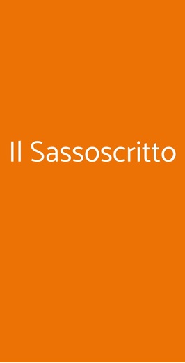 Il Sassoscritto, Livorno