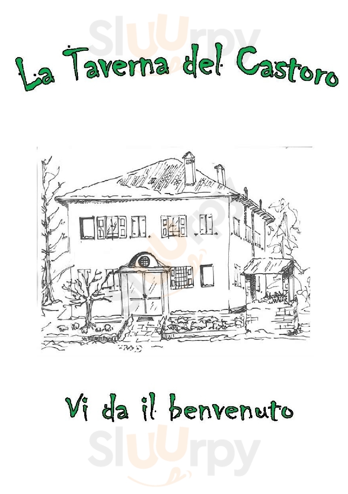 La Taverna del Castoro Bologna menù 1 pagina