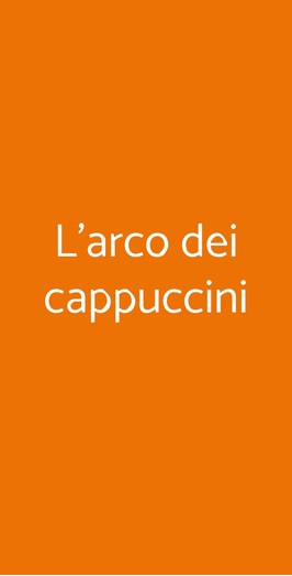 L'arco Dei Cappuccini, Taormina