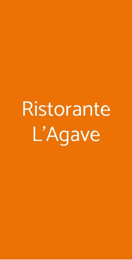 Ristorante L'agave, Villafranca Tirrena
