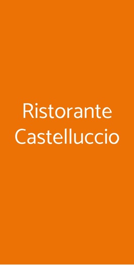 Ristorante Castelluccio, Taormina