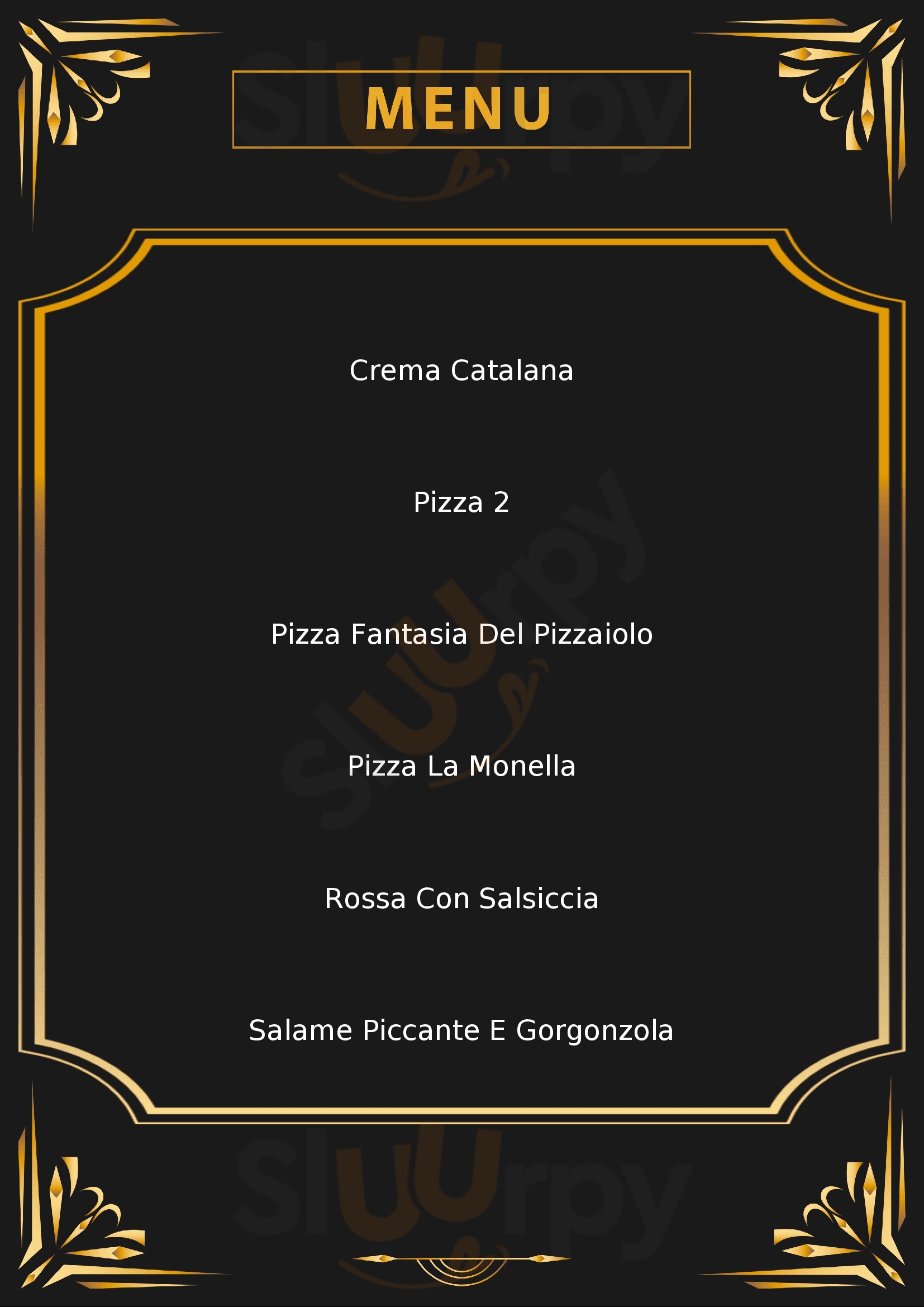 Pizzeria Lo Spigolo Monterenzio menù 1 pagina