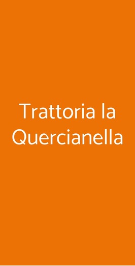 Trattoria La Quercianella, Argelato