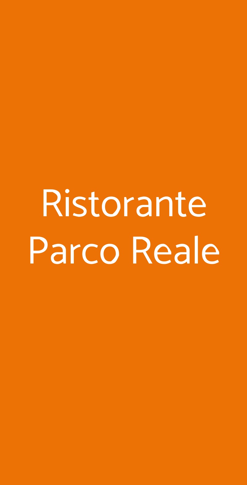 Ristorante Parco Reale Castelmola menù 1 pagina