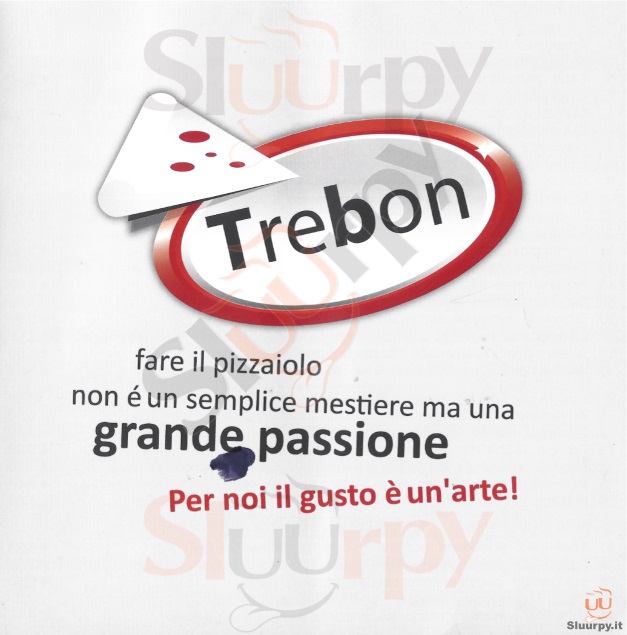 TREBON Bergamo menù 1 pagina