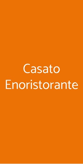 Casato Enoristorante, Siena