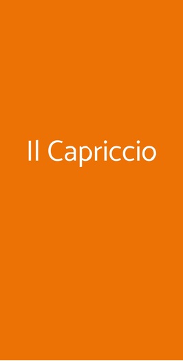 Il Capriccio