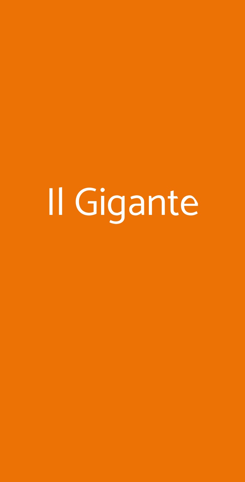 Il Gigante, Valsamoggia