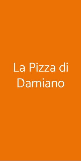 La Pizza Di Damiano, Bologna