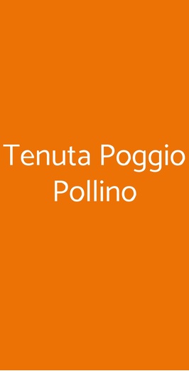 Tenuta Poggio Pollino, Imola