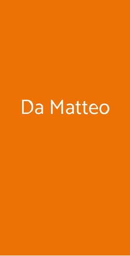 Da Matteo