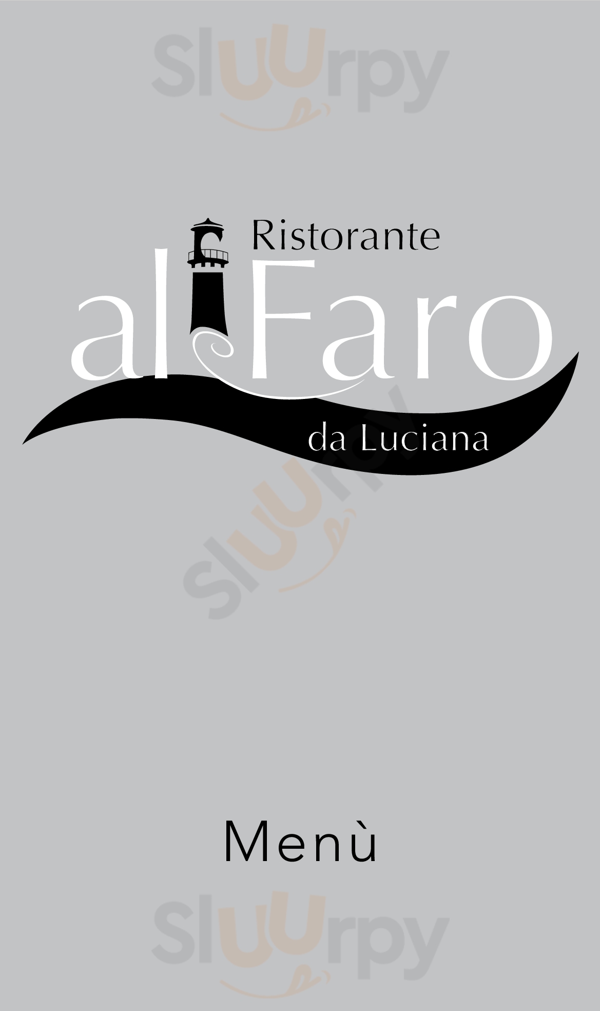 Ristorante al Faro da Luciana Lignano Sabbiadoro menù 1 pagina