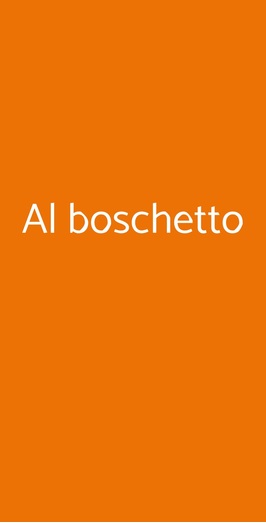 Al Boschetto, Ravenna