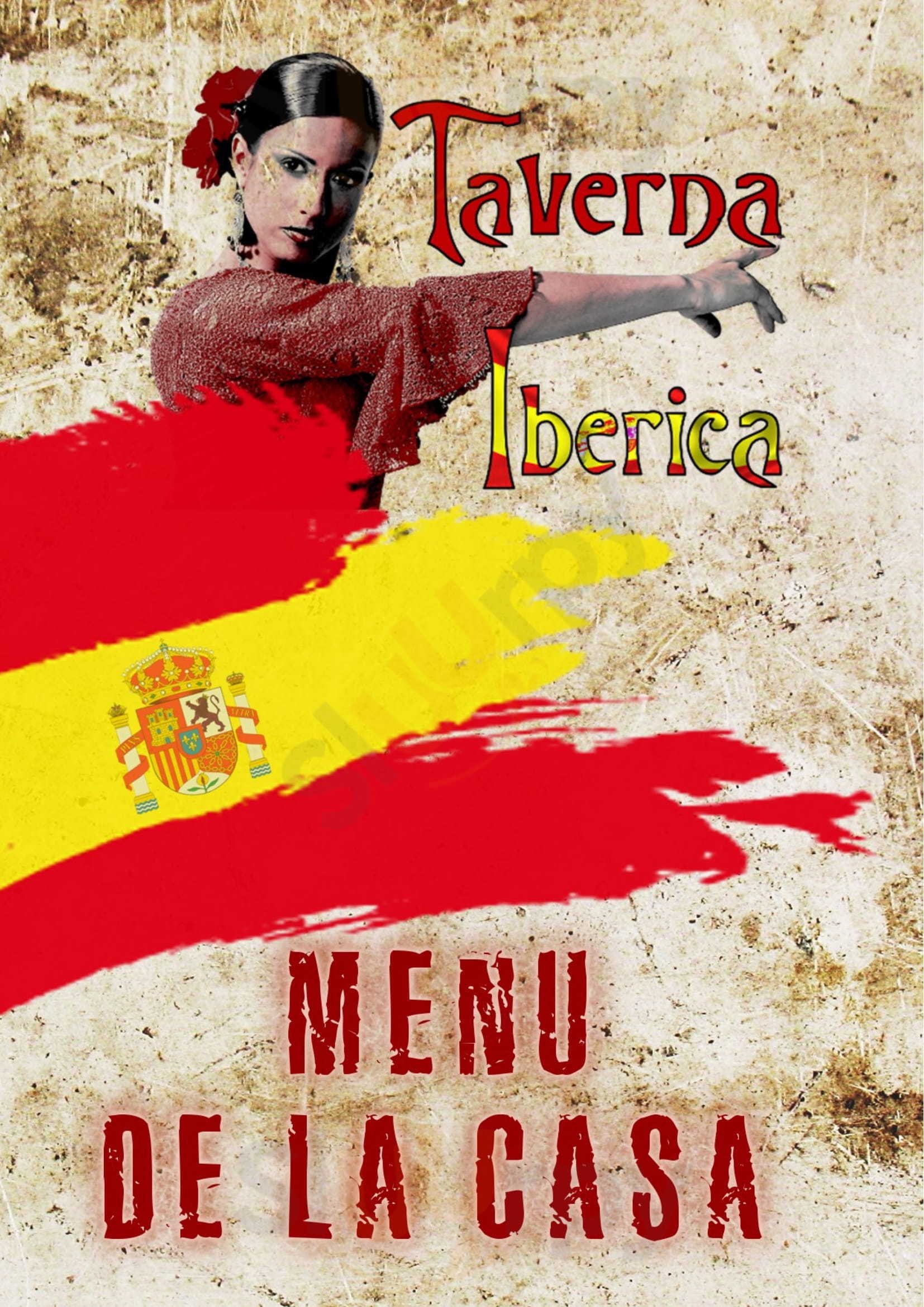 Taverna Iberica Sezze menù 1 pagina