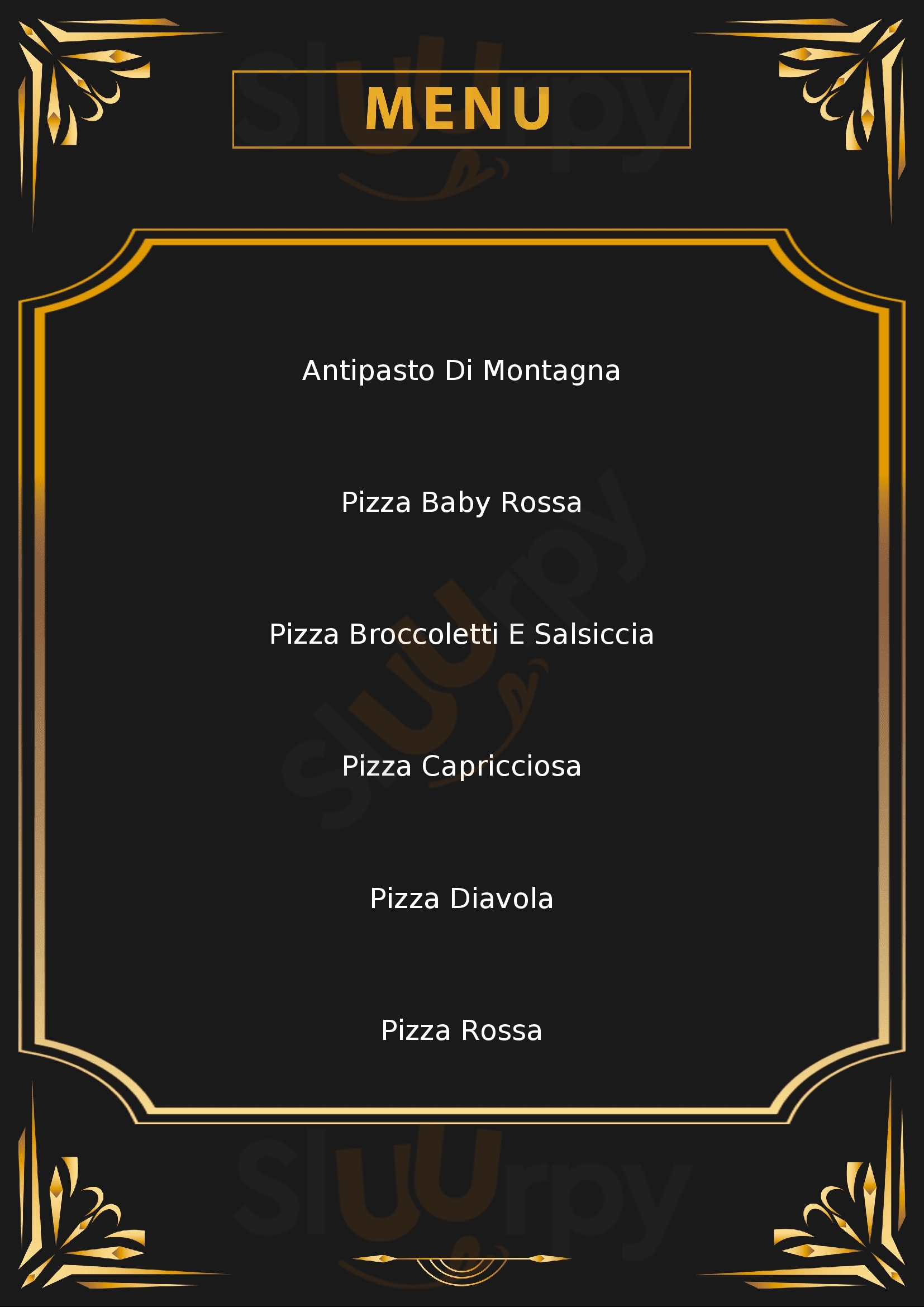 Ristorante Pizzeria Le Terrazze Sezze Scalo menù 1 pagina