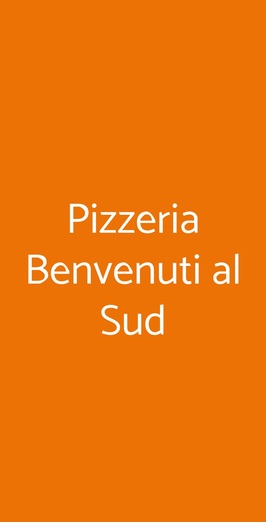 Pizzeria Benvenuti Al Sud, Latina