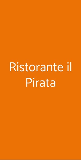 Ristorante Il Pirata, Terracina