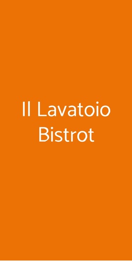 Il Lavatoio Bistrot, Santarcangelo di Romagna