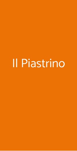 Il Piastrino, Pennabilli