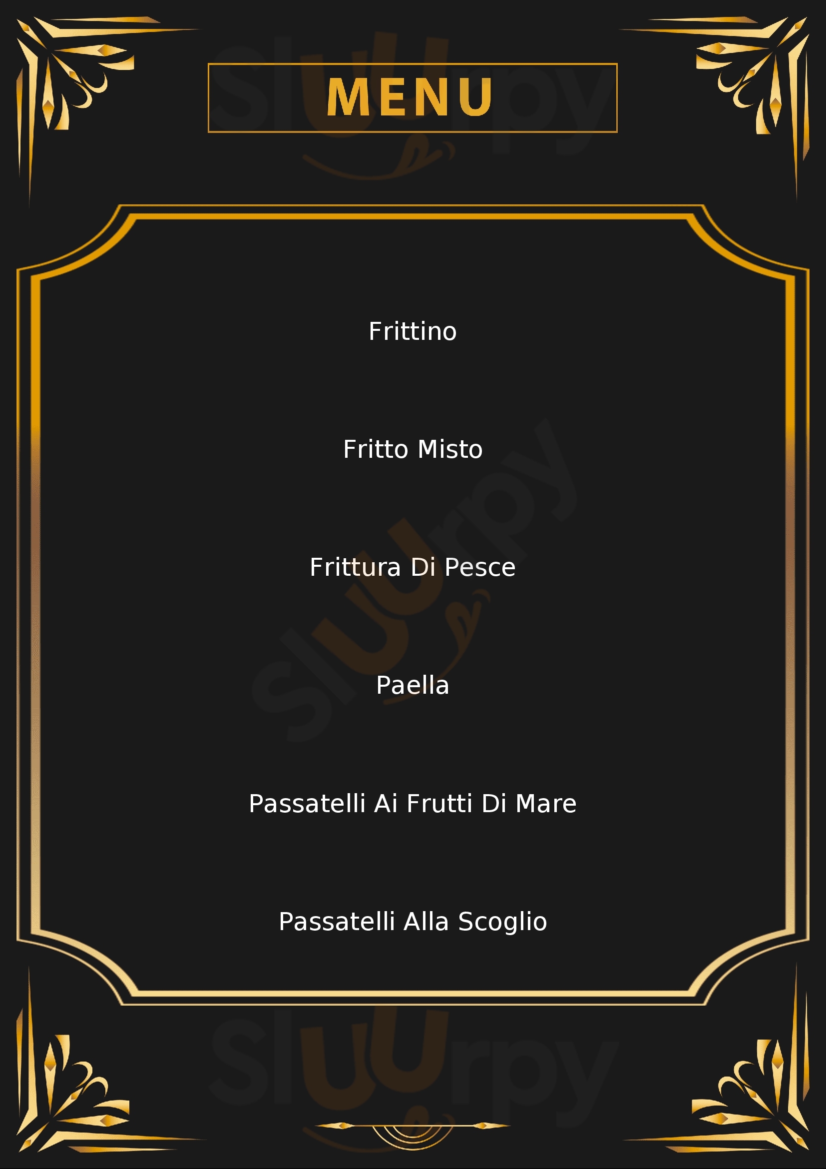 Gastronomia Fabbri Da Friz & Simo Riccione menù 1 pagina