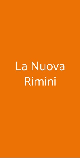 La Nuova Rimini, Cazzago San Martino