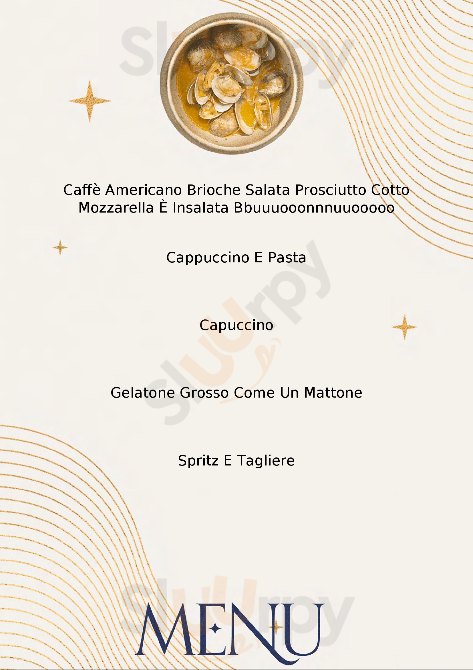 Gelateria Caffetteria Via Veneto San Giovanni in Marignano menù 1 pagina
