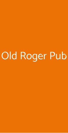 Old Roger Pub, Brescia