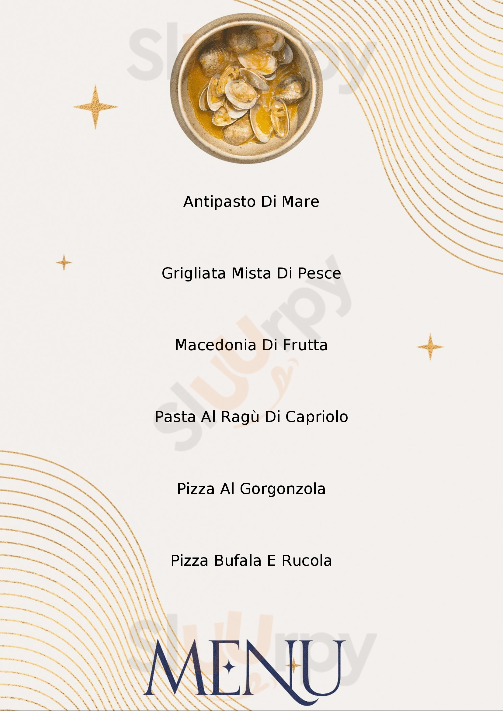 Ristorante Pizzeria Milano Orzinuovi menù 1 pagina