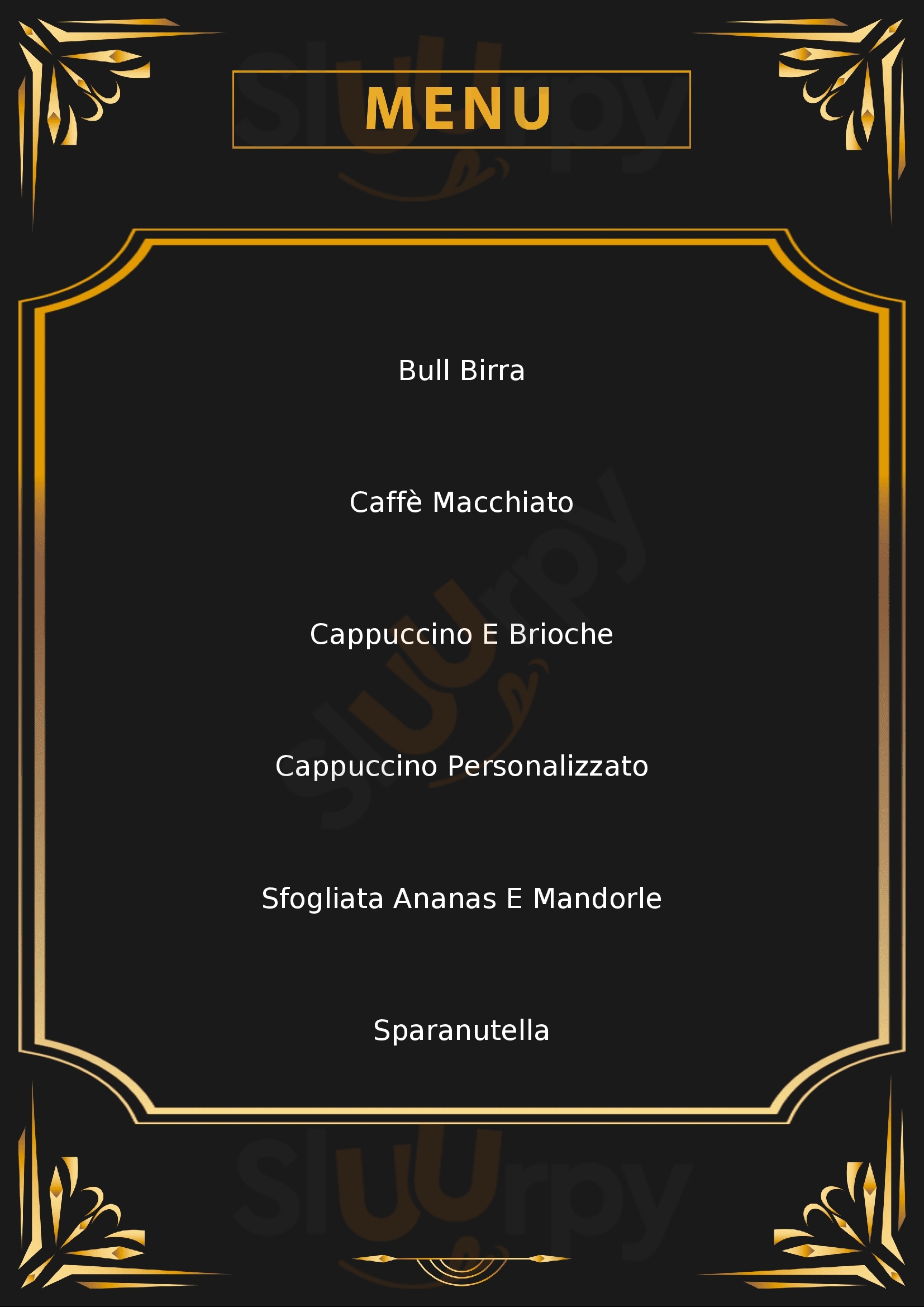 Scaccianoia Caffe Misano Adriatico menù 1 pagina