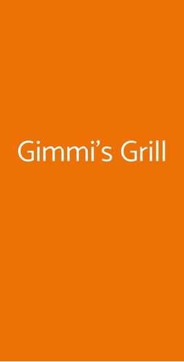Gimmi's Grill, Riccione