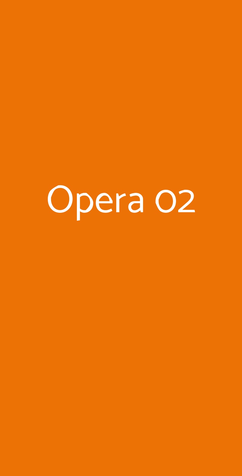 Opera 02 Castelvetro di Modena menù 1 pagina