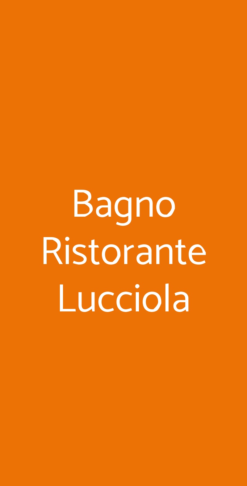 Bagno Ristorante Lucciola, Ravenna