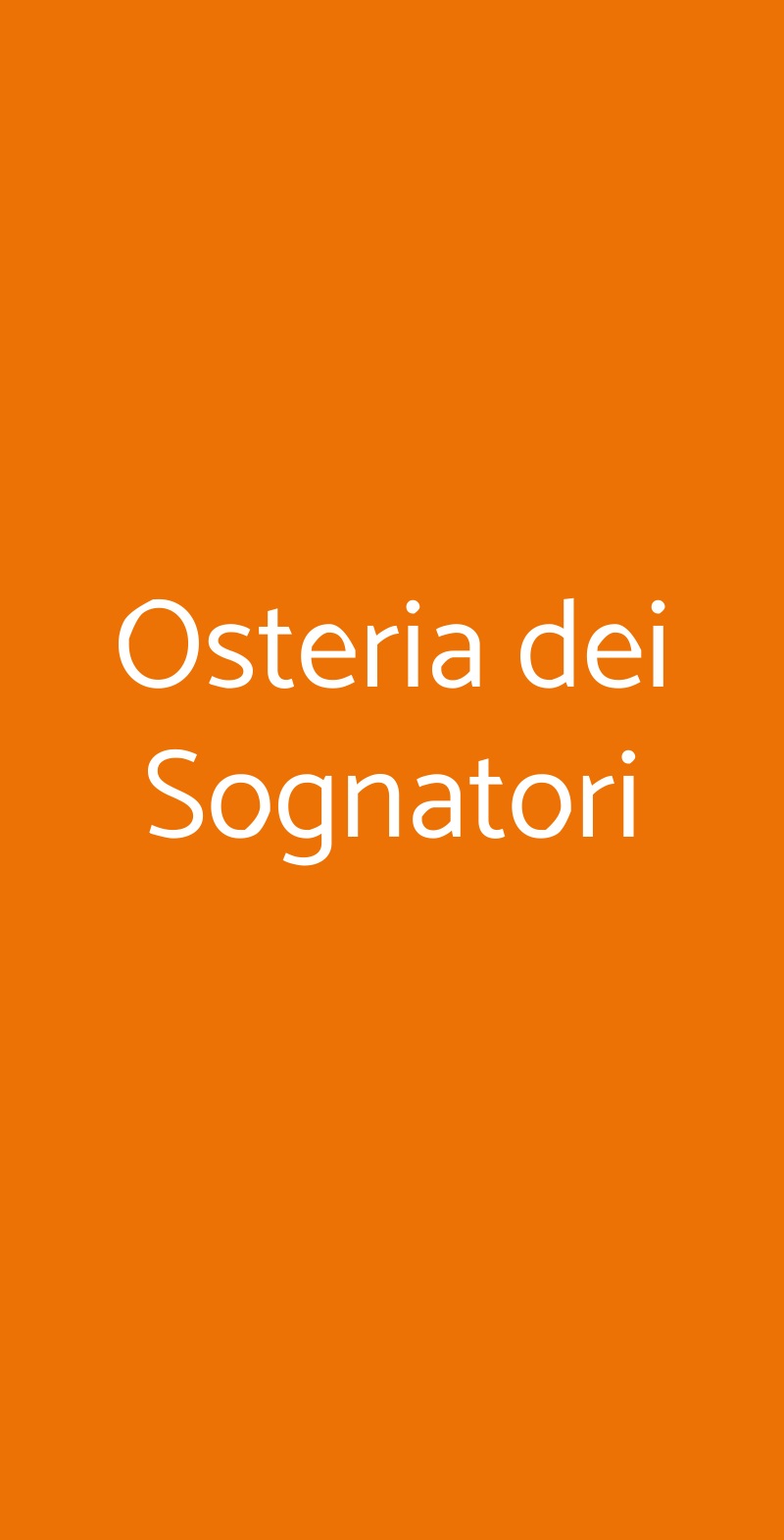 Osteria Dei Sognatori, Modena