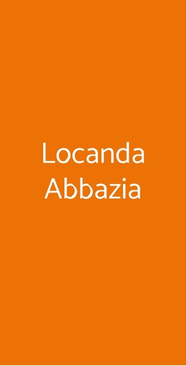 Locanda Abbazia, Nonantola