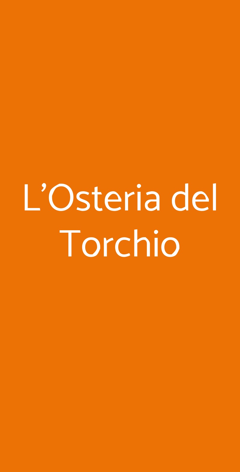 L'osteria Del Torchio, Modena