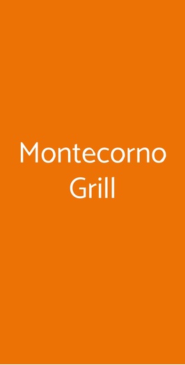 Montecorno Grill, Desenzano Del Garda