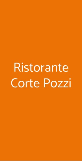 Ristorante Corte Pozzi, Desenzano Del Garda