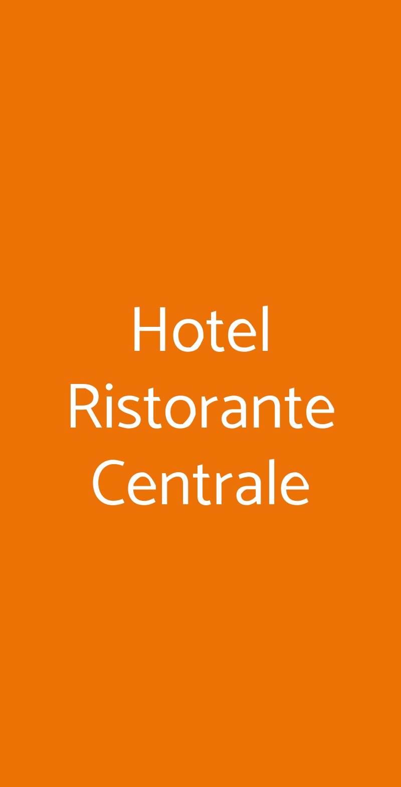 Hotel Ristorante Centrale, Vestone