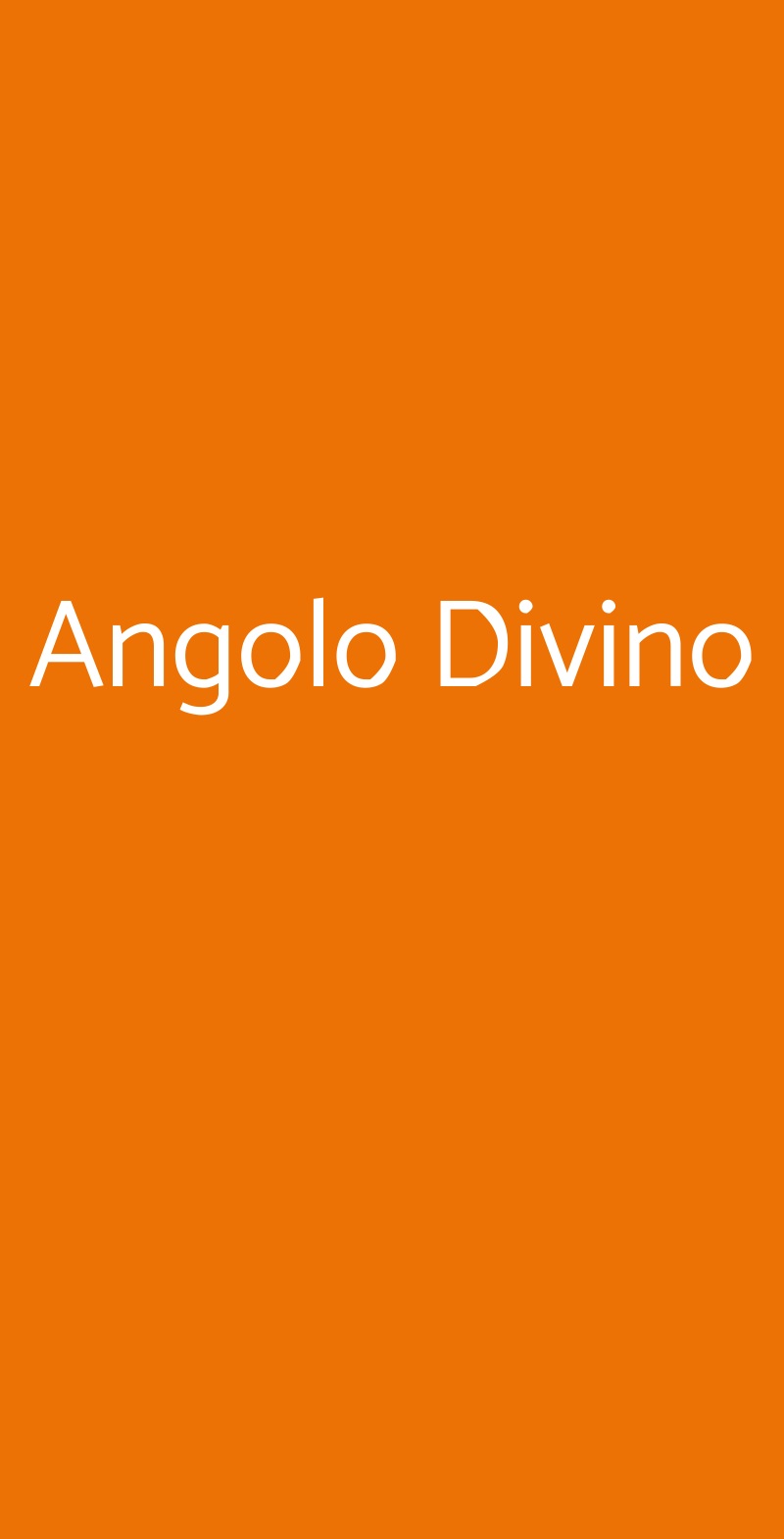 Angolo Divino Ascoli Piceno menù 1 pagina