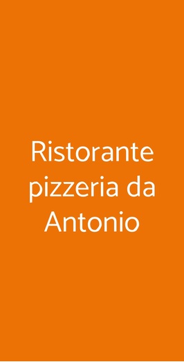 Ristorante Pizzeria Da Antonio, Manerba del Garda