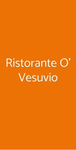 Ristorante O' Vesuvio, Cellatica