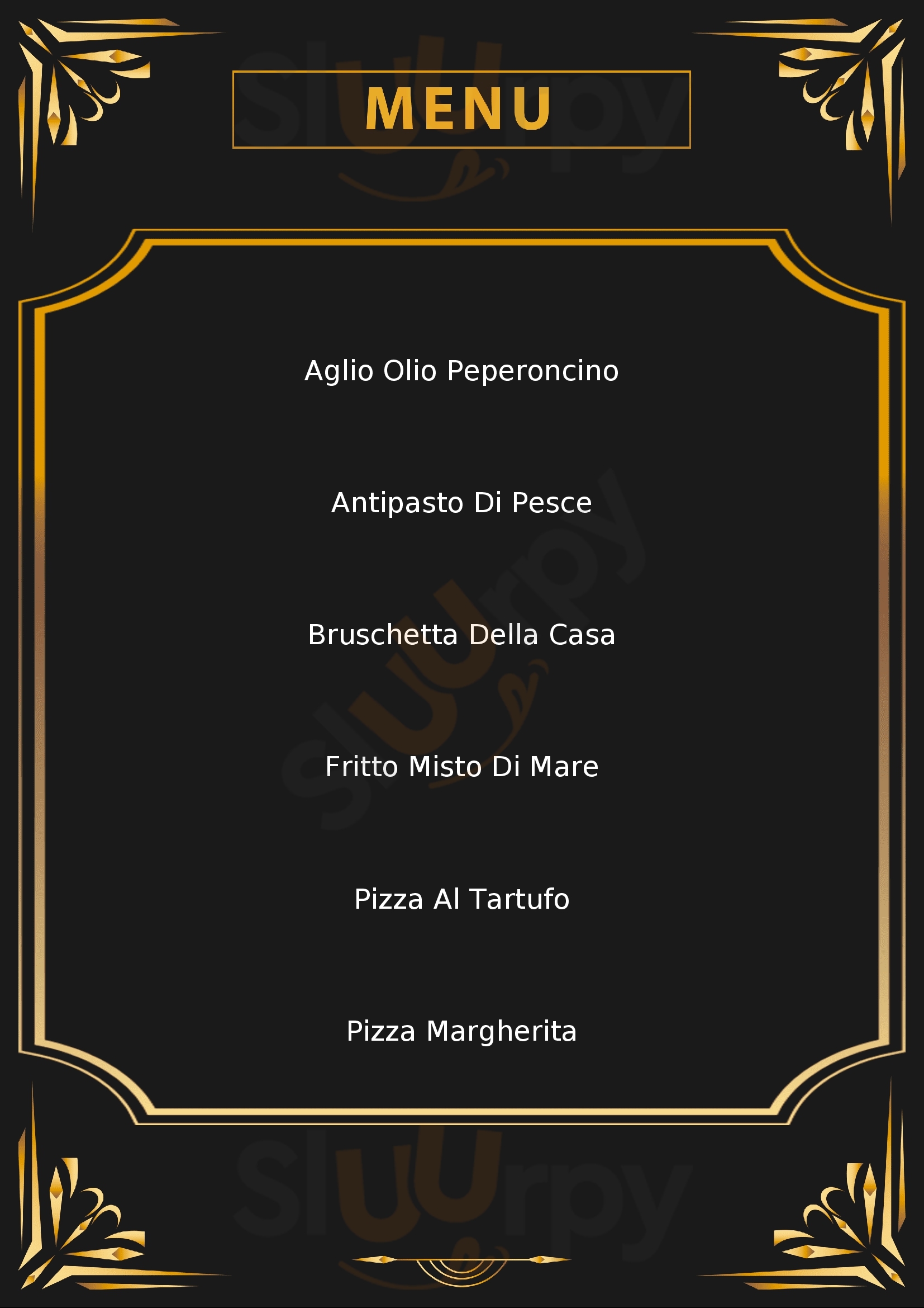 Ristorante Pizzeria Amalfitana Brescia menù 1 pagina