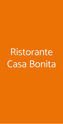 Ristorante Casa Bonita, Venezia