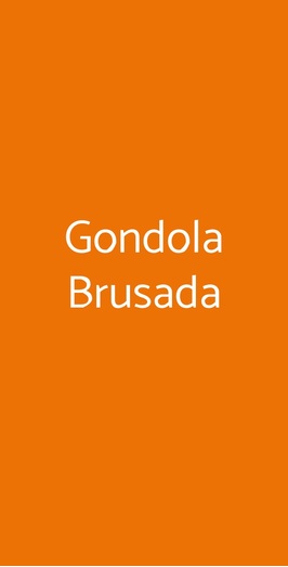 Gondola Brusada, Mirano