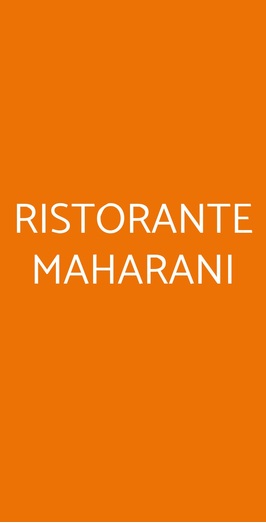 Ristorante Maharani, Mestre