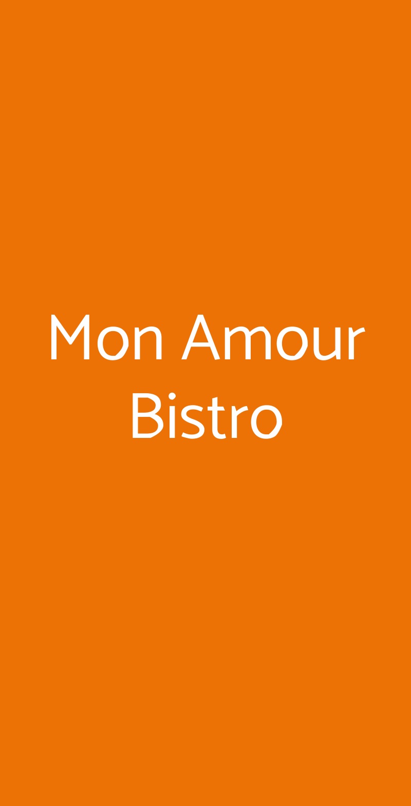 Mon Amour Bistro, Camponogara