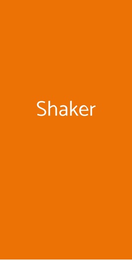 Shaker, Jesolo