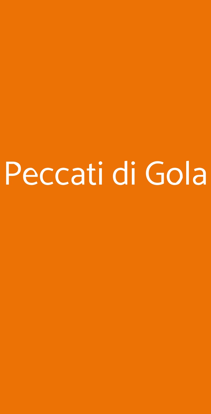 Peccati Di Gola, Jesolo